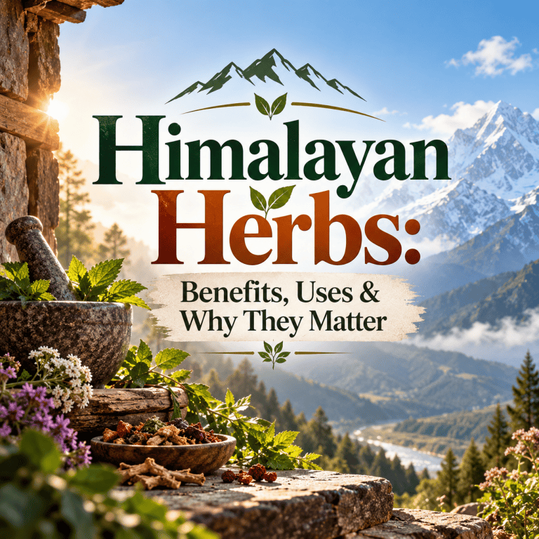 Himalayan Herbs: Benefits, Uses & Why They Matter