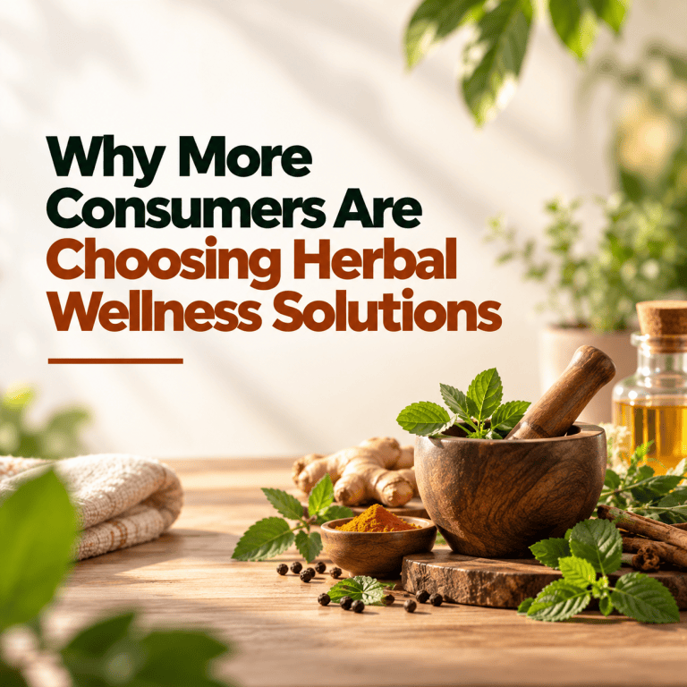 Why More Consumers Are Choosing Herbal Wellness Solutions