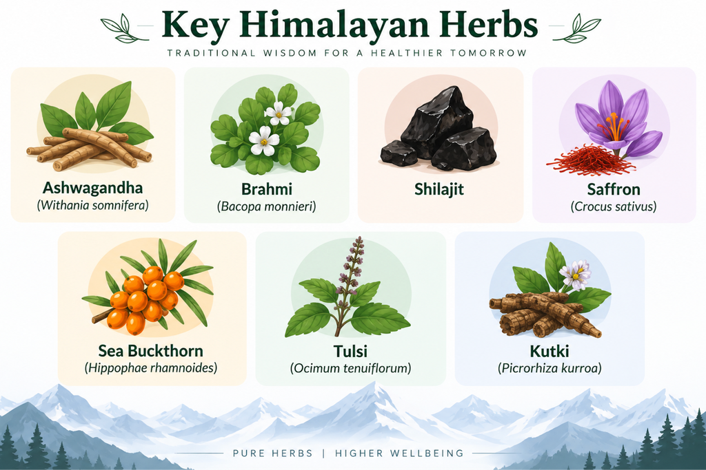 Key Himalayan Herbs