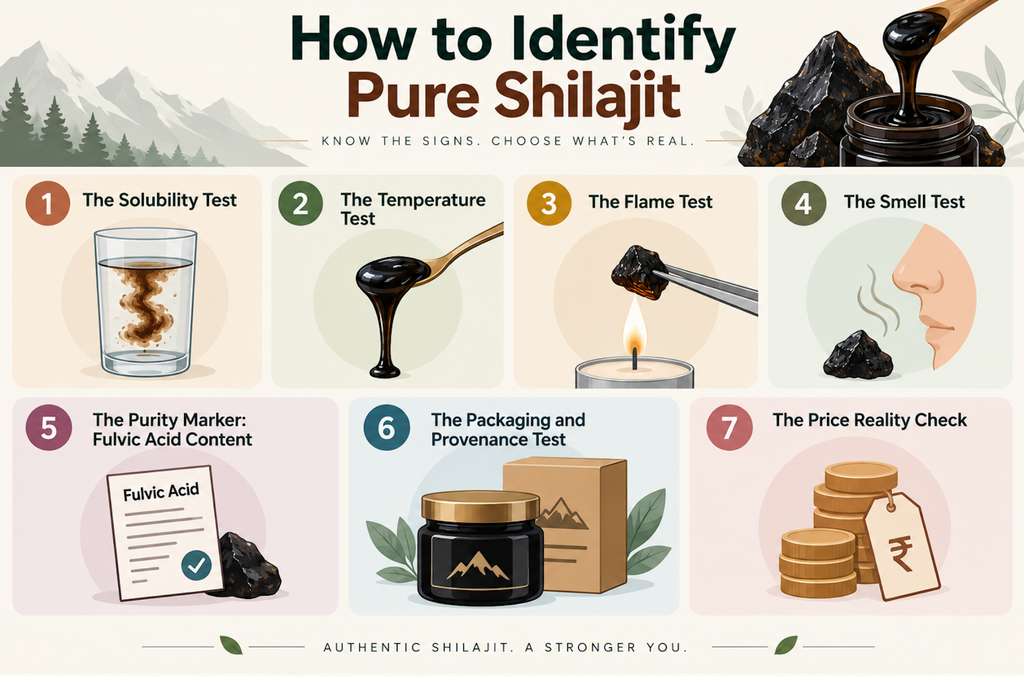 How to Identify Pure Shilajit
