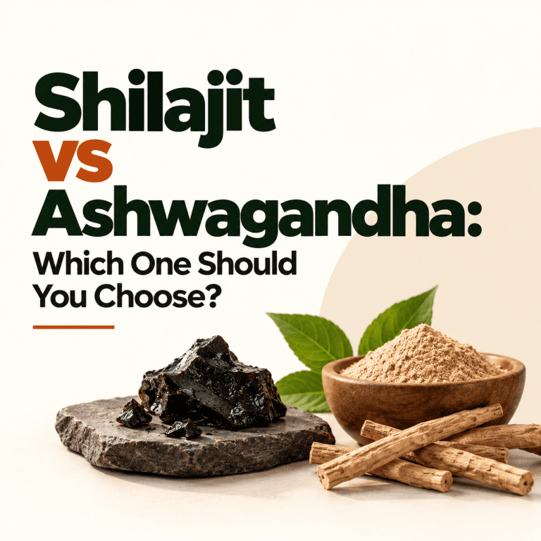Shilajit vs Ashwagandha: Which One Should You Choose?