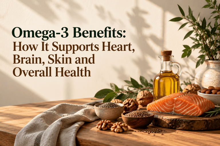 Omega-3 Benefits: How It Supports Heart, Brain, Skin and Overall Health